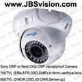 Effio 700TVL Vandalproof IR Dome security cameras from JBSvision 4