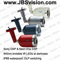 940nm IR Waterproof IP68 CCTV Security cameras from JBSvision