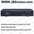 16CH H.264 Network CIF realtime CCTV DVR 4