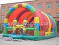 Inflatable Arched Disney Castle 