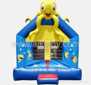 Attractive Inflatable Sea-Theme Bouncer