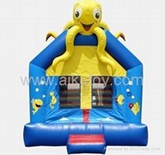 Attractive Inflatable Sea-Theme Bouncer