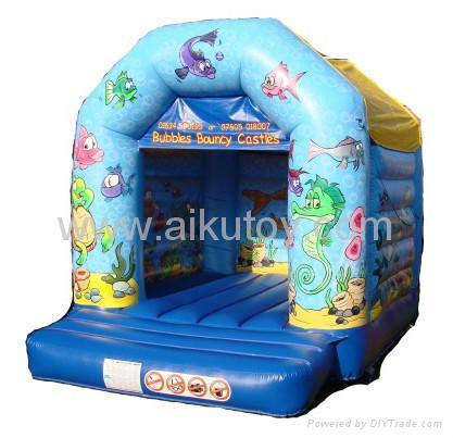 Attractive Inflatable Sea-Theme Bouncer 2