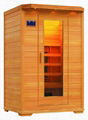 Infrared sauna room