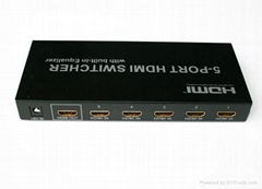 5-in-1 out HDMI Switcher