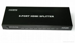 1x8 HDMI Splitter 