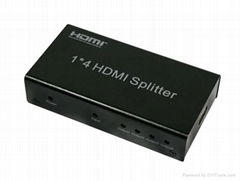 1*4 mini HDMI Splitter 