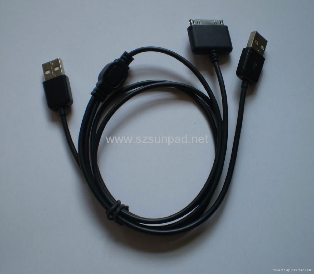 USB to USB+iPad Charging/DATA Cable 2