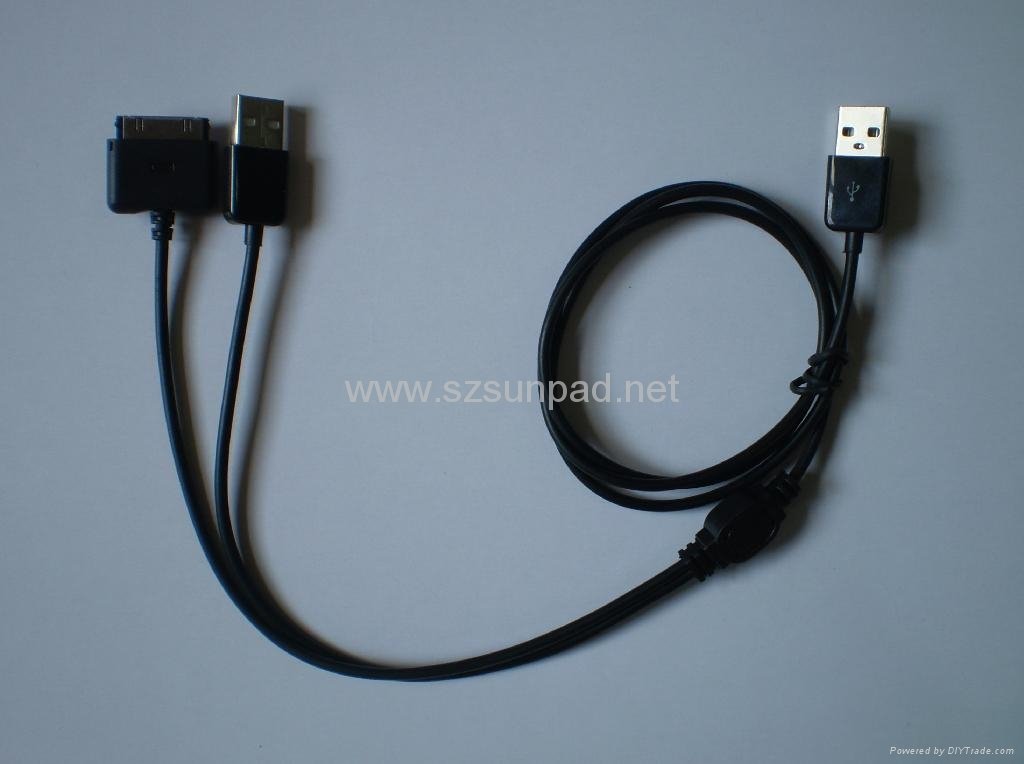 USB to USB+iPad Charging/DATA Cable 3