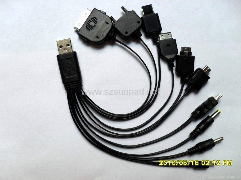 10 in 1 USB charging cable  4