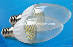 1.5W smd LED Candle Light with Ceramic body E14