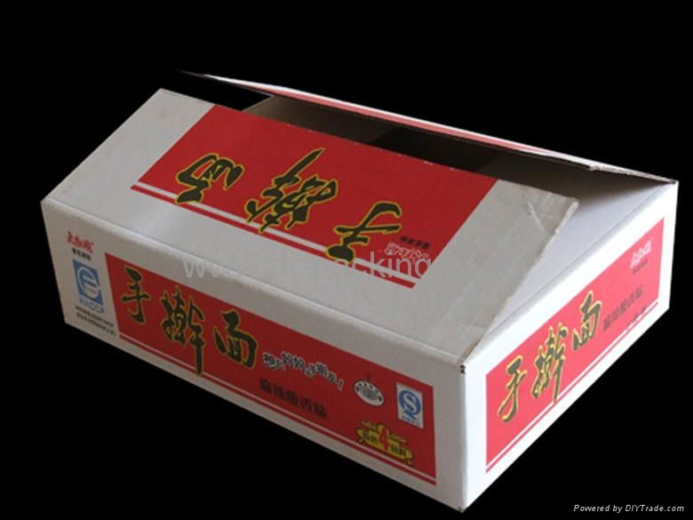 Corrugated Cardboard Noodles Carton