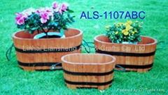 Set/3 buckets/planters