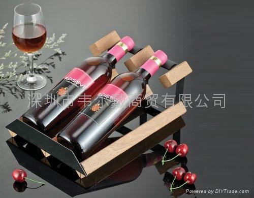 2瓶装组装式红酒架