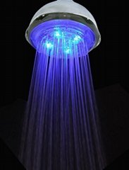 Changing colors with RGB led shower head