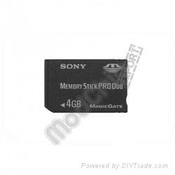 4 GB Memory Stick PRO Duo Memory Card for sony
