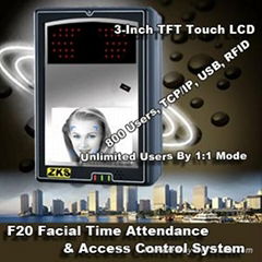 ZKS-F20 Face Recognition Access Control System