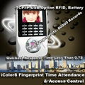 ZKS-iColor8 Color TFT time attendance and access control system  