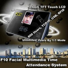 ZKS-F10 Face Recognition Time Attendance System