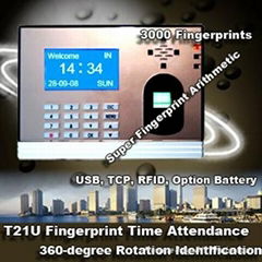 ZKS-T21U Fingerprint Time Attendance System  