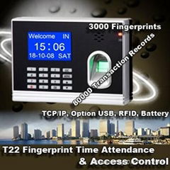 ZKS-T22 Fingerprint Time Attendance System  
