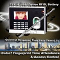 ZKS-iColor7 Color TFT time attendance and access control system   1