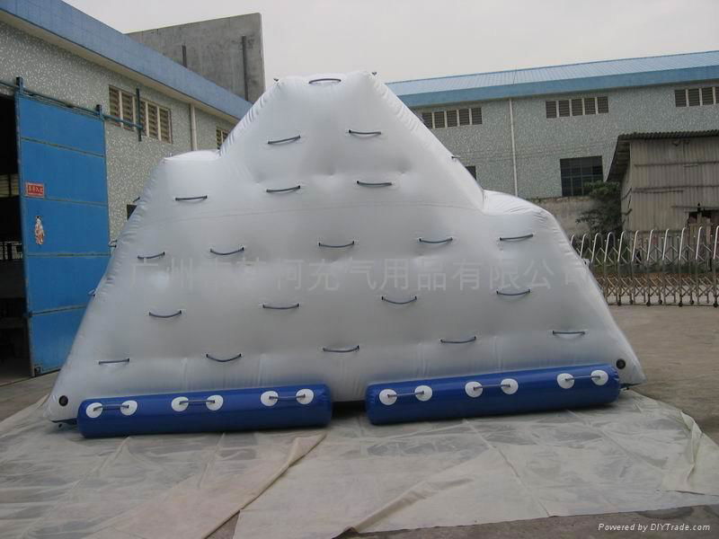 inflatable ice mountain