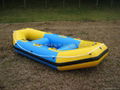 inflatable drifting boat