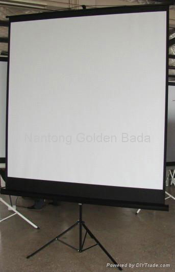 E tripod projector screen