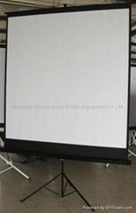 portable tripod projector screen