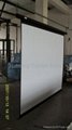 electric projector screen with remote control 2