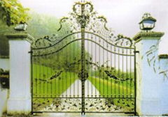 cast iron fence