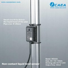 Non-contact water level sensor
