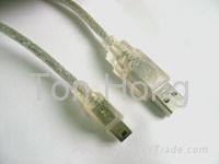 USB2.0 A-plug to MINI 5PM cable