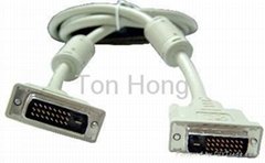 DVI video cable dual link 6/10/15ft cable