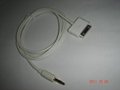 ipod 30-pin to DC3.5-Plug Audio 3ft cable