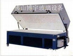 Small type glass bending furnace