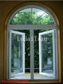 pvc window：double casement window 2