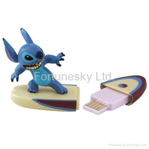 Surfing Stitch-Disney USB Flash Driver