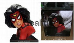 Spiderwoman Portrait Figure