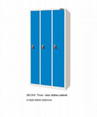 Three –door clothes cabinet