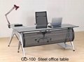 Steel office table