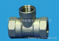 stainless train pipe fittings