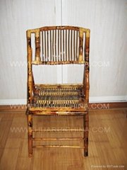 bamboo folding chair 