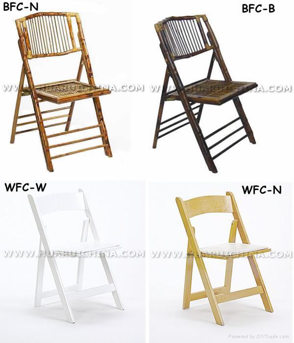 bamboo folding chair  3