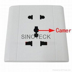 SOCKET Cam VOX Hidden Camera 640x480 TF card slot