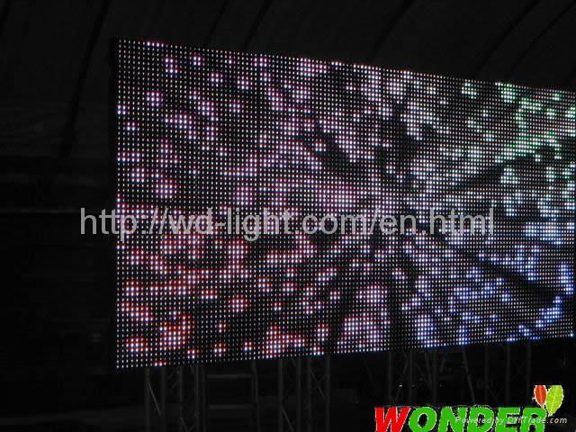  led curtain display screen  2