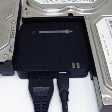 USB Adapter All data from one hard drive can be cloned to the other hard drive 