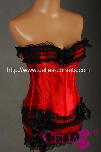 FREE Samples sexy lingerie corset bustier dress mini skirt g-string clubwear