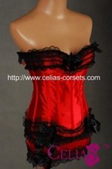 FREE Samples sexy lingerie corset bustier dress mini skirt g-string clubwear
